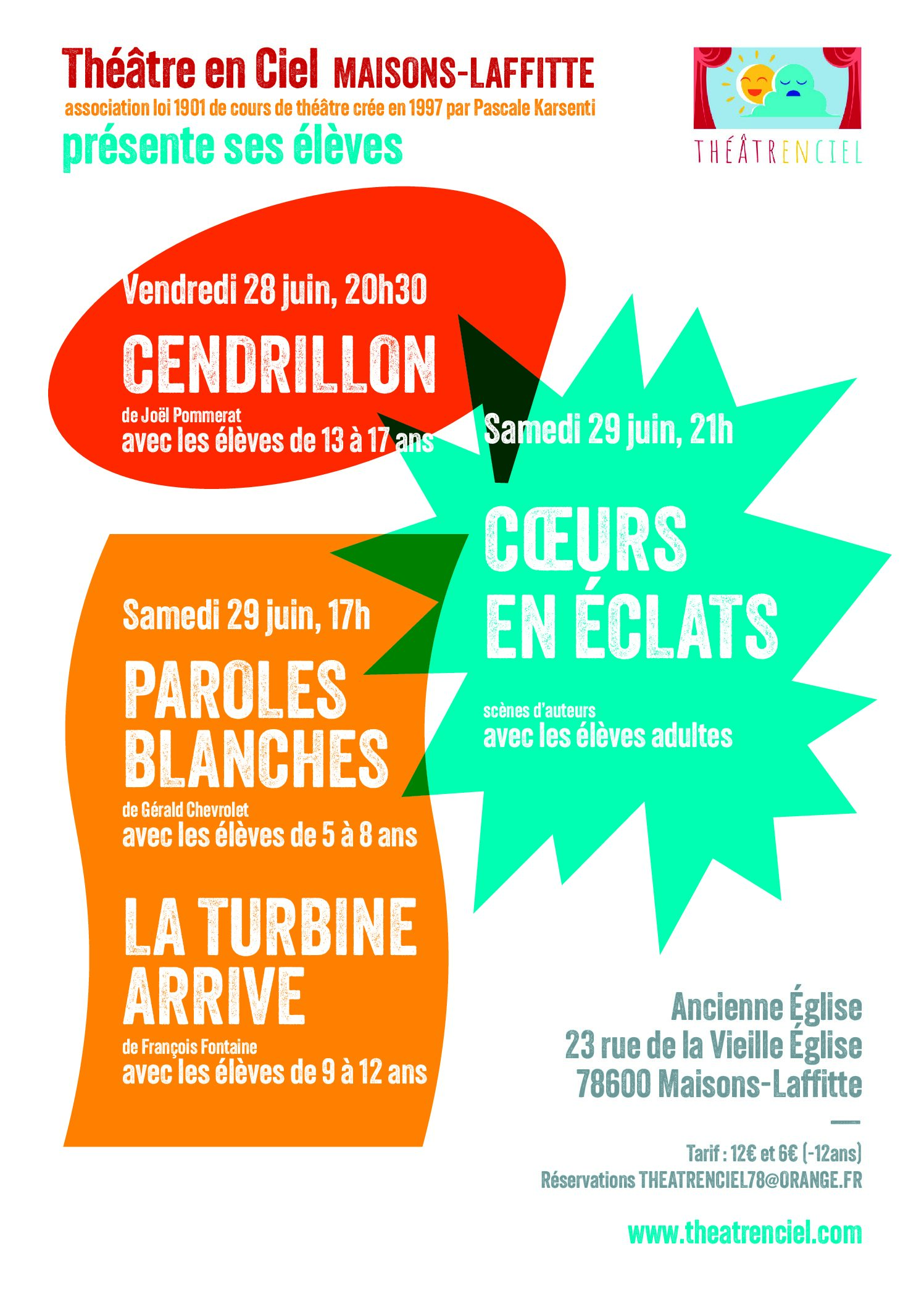 Spectacle de fin d’année par Théâtre En Ciel